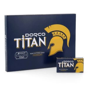 DORCO Titan DE razor blades, tuck of 5 blades 100pcs