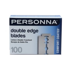 PERSONNA Lab Blue Comfort Coated Razor Blades 100pcs