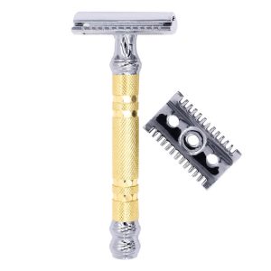 PARKER safety razor 69cr convertibile closed & open comb