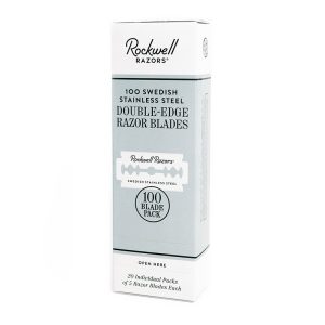 ROCKWELL Sweedish Stainless Steel blades, tuck of 5 blades 100pcs
