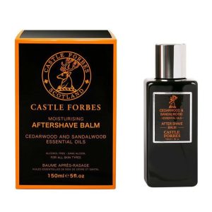 CASTLE FORBES aftershave balm cedarwood sandalwood 150ml