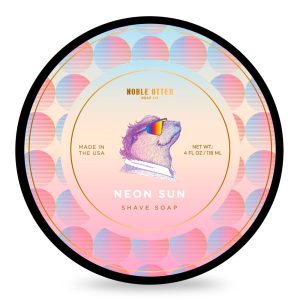 NOBBLE OTTER shaving soap Neon Sun 118ml