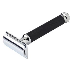 PEARL safety razor t-121 black twist to open