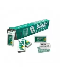 Derby Premium Black DE Blades, tuck of 5 blades100pcs