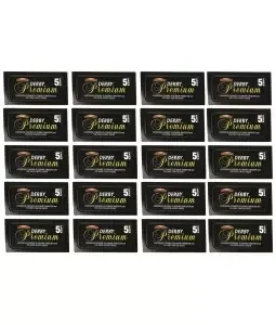 DERBY Extra DE Blades, tuck of 5 blades 100pcs
