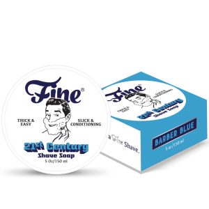 FINE ACCOUTREMENTS Barber Blue Shaving Soap 150ml