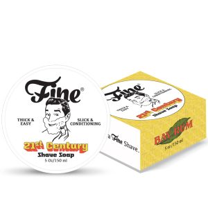 FINE ACCOUTREMENTS Bay Rum Shaving Soap 150m