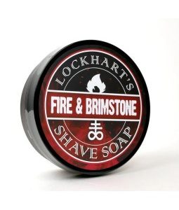 LOCKHART'S Fire & Brimstone Shaving Soap 113g