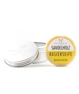 HASLINGER Sandalwood Shaving Soap with Case 60gr