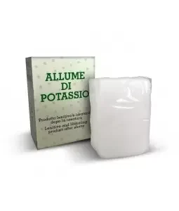 Allume di Potassio Natural Alum Block 100gr