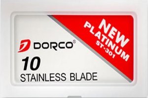 DORCO ST-301 DE Blades, tuck of 10 blades
