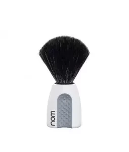 MUHLE NOM Erik Shaving Brush Black Fibre White
