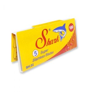 SHARK Super Stainless Razor Blades, tuck of 5 blades