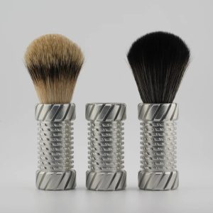 OLIWORKS Synthetic Shaving Brush Clear