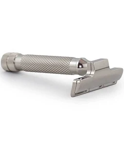 RAZOROCK safety razor Satin Silver Hawk se