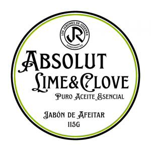 LOS JABONES de JOSERRA Absolute Lime & Clove Shaving Soap