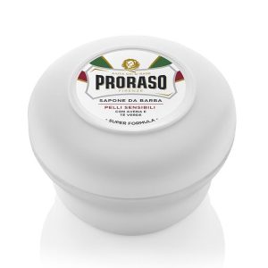 PRORASO shaving soap in bowl white 150ml