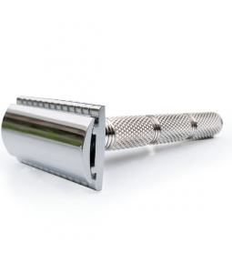 RAZOROCK Mentor Safety Razor Super Knurl Handle